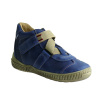 Pegres 1403 dětské kotníčkové boty na suchý zip, Velikost 19 modrá