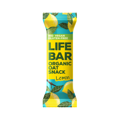 Lifefood Tyčinka Lifebar Oat snack citronový 40 g BIO LIFEFOOD