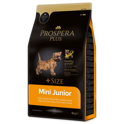 Krmivo Prospera Plus Mini Junior kuře s rýží 8kg-KS