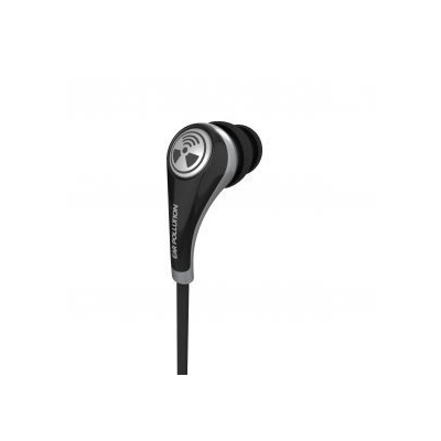 Sluchátka ifrogz® EarPollution Plugz Mobile s mikrofonem - černá IFAUSLEPPMMICBK