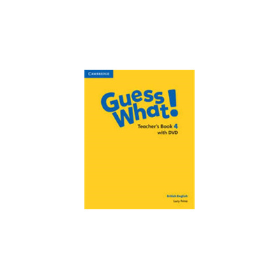 Guess What! Level 4 Teacher's Book British English [With DVD] (Frino Lucy)(Paperback)