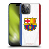 Obal na mobil Apple Iphone 14 PRO MAX - HEAD CASE - FC BARCELONA - Venkovní dres bílá velký znak (Pouzdro, kryt pro mobil Apple Iphone 14 PRO MAX vzor - Fotbalový klub FC Barcelona - Dres hosté bílá b