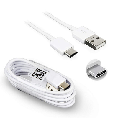 EP-DN930CWE Samsung USB-C Datový Kabel 3A 1.2m White (Bulk) 31584