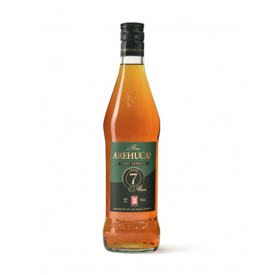 Arehucas 7year old golden rum 40%0.70l