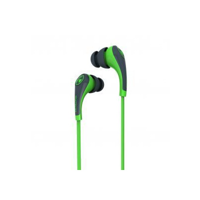 Sluchátka ifrogz® EarPollution Plugz Mobile s mikrofonem - zelená IFAUSLEPPMMICGR