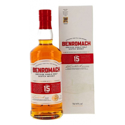 Benromach Aged 15 Years 43% 0,7 l (karton)