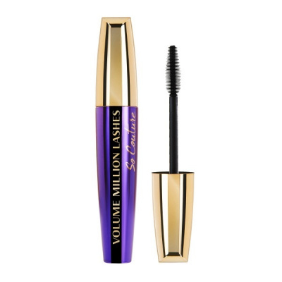 L'Oréal Paris, Řasenka Volume Million Lashes So Couture Noir Extra Black 9,5 ml