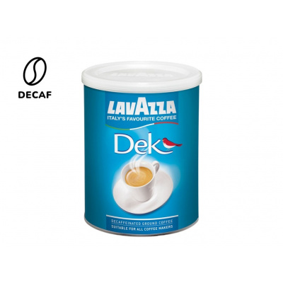 Lavazza DEK mletá bezkofeinová káva Doza 250g