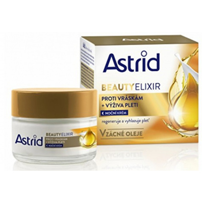 Astrid Beauty Elixir Vyživující noční krém proti vráskám 50 ml