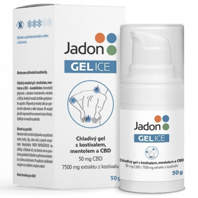 Jadon gel ICE chladivý gel s kostivalem a CBD 50g