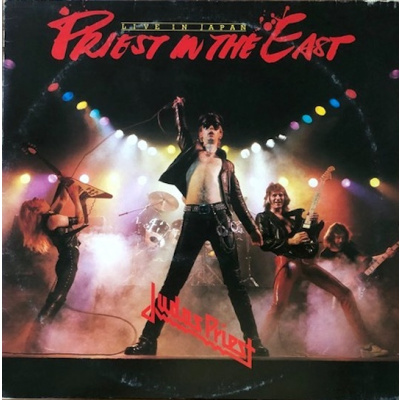 Judas Priest ‎– Priest In The East (Live In Japan) (Judas Priest ‎– Priest In The East (Live In Japan) - gramofonová deska / Japonsko )