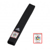 ADIDAS pásek na kimono ELITE IJF 2015 - černý Délka pásku: 300 cm