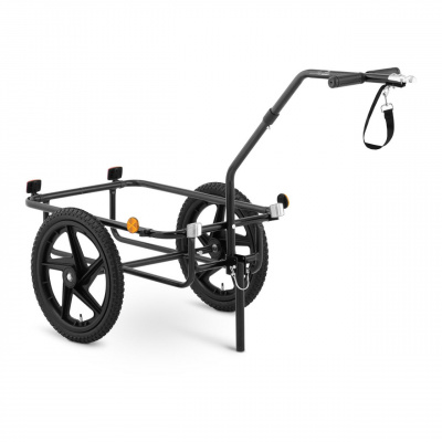 Uniprodo Nákladní vozík za kolo - 35 kg - odrazky