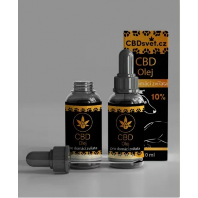 CBD OLEJ pro domácí mazlíčky 10% CBD od CBDsvet