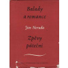 Balady a romance, Zpěvy páteční / Jan Neruda, 1959