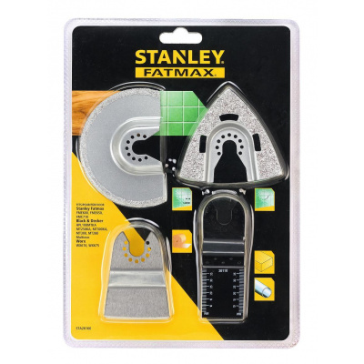 STANLEY FatMax® Sada oscilačních nástrojů pro multifunkční oscilační brusku - 4 kusy - STA26160