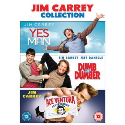 Jim Carey - Yes Man / Dumb And Dumber / Ace Ventura DVD