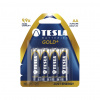 TESLA Baterie AA LR06 GOLD + 4ks baterky
