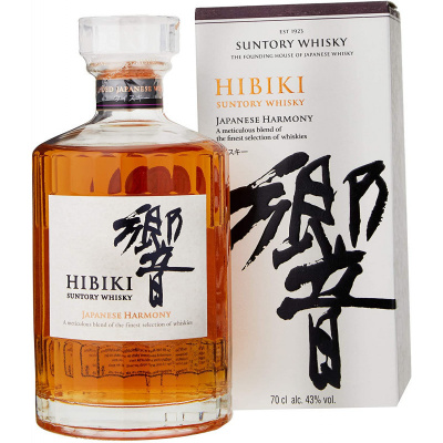 Hibiki Suntory Japanese Harmony 0,7l 43% (karton)