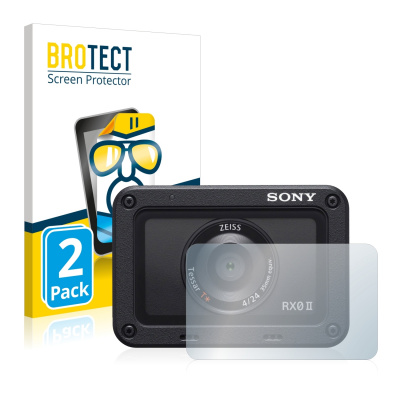 2x Čirá ochranná fólie BROTECT pro Sony DSC-RX0M2 (RX0 II) (čočka) (2x Čirá ochranná fólie BROTECT pro Sony DSC-RX0M2 (RX0 II) (čočka))