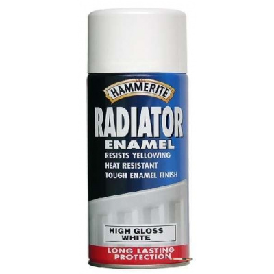 Hammerite Radiátor sprej hladký bílý 400 ml ( )