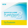 BAUSCH & LOMB PureVision® 2 HD for Presbyopia 6 čoček - Dioptrie: -3,25, Adice: Low, Zakřivení: 8,6, Průměr: 14,0