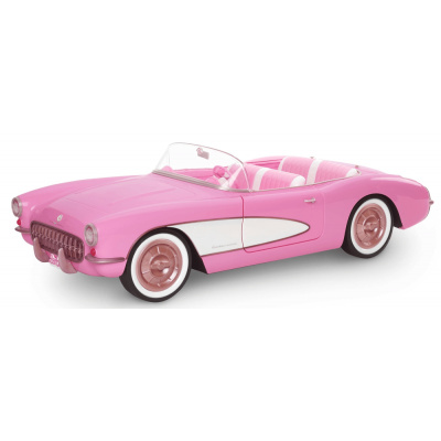 Mattel Barbie růžový filmový kabriolet HPK02