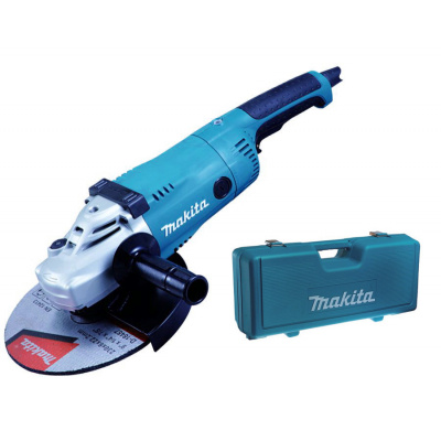 MAKITA GA9020RFK úhlová bruska s elektronikou a kufrem 230mm,2200W