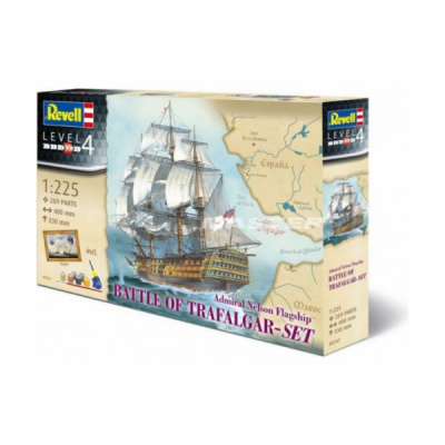 Revell Gift-Set loď 05767 Battle of Trafalgar 1:225