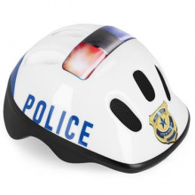 Dětská helma na kolo Spokey POLICE Velikost helmy: 2XS (44-48cm)