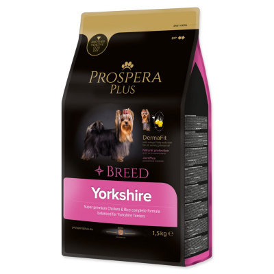Krmivo Prospera Plus Yorkshire kuře s rýží 1,5kg-KS