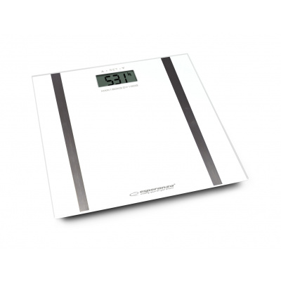 Esperanza Digitální osobní váha s měřením tělesného tuku SAMBA, bílá EBS018W