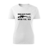 Dámské tričko SVD Dragunov - bílá