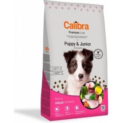 CALIBRA Dog Premium Line Puppy and Junior NEW pro štěňata a mladé psy malých a střední plemen 3kg