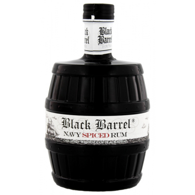 A.H. Riise Black Barrel Navy Spiced Rum Old Edition 40% 0,7 l (holá láhev)