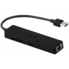 i-tec USB 3.0 SLIM HUB 3 Port vč. GLAN - U3GL3SLIM
