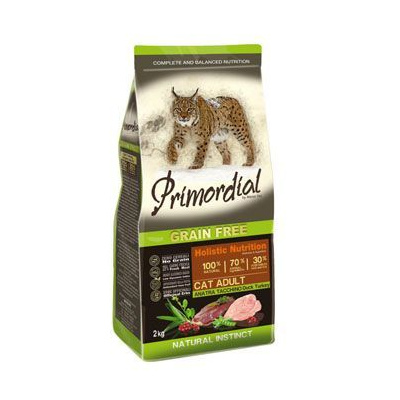 Primordial GF Cat Adult Duck Turkey 2kg