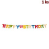 Wimex Girlanda HAPPY BIRTHDAY 1,5 m (Ø 11 cm) [1 ks]