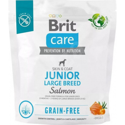 Granule Brit Care Dog Grain-free Junior Large Breed, 1 kg