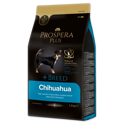 Krmivo Prospera Plus Chihuahua kuře s rýží 1,5kg-KS