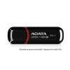 ADATA Flash Disk 64GB UV150, USB 3.1 Dash Drive (R:90/W:20 MB/s) černá, AUV150-64G-RBK