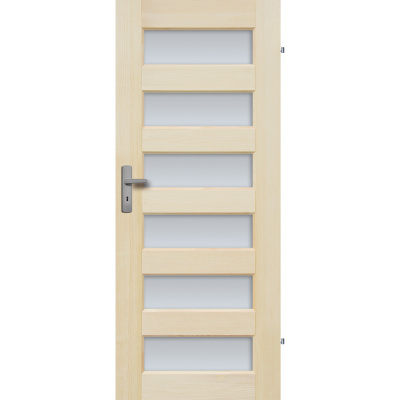 Interiérové dveře Radex dřevěné MANHATTAN 6S Šířka dveří: 90 cm, Otvírání dvěří: Levé