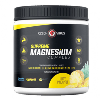 Czech Virus Supreme Magnesium Complex 340 g - pomeranč