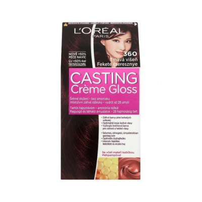 L'Oréal Paris Casting Crème Gloss tmavá višeň 360