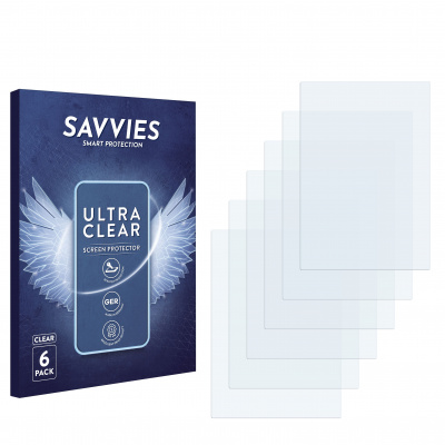 6x Savvies SU75 čirá ochranná fólie pro PocketBook Pro 902 (6x Savvies SU75 čirá ochranná fólie pro PocketBook Pro 902)