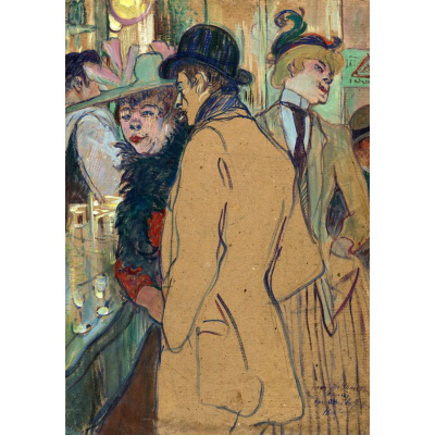 Reprodukce - D-7879 Henri de Toulouse-Lautrec - Alfred la Guigne