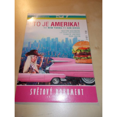 EDICE SVETOVÝ DOKUMENT - To je Amerika (DVD v pošetce)