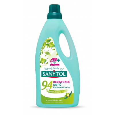 Sanytol Dezinfekce - čistič na podlahy, vůně eukalyptu a máty 1 l