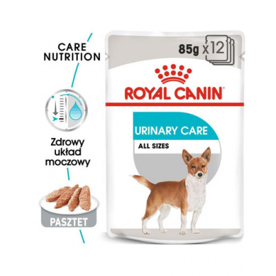 ROYAL CANIN Urinary Care Dog Loaf 24 x 85g kapsička s paštikou pro psy s ledvinovými problémy