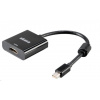 AKASA redukce Mini DisplayPort na HDMI 4k*2k, 20cm (aktivní) - AK-CBDP09-20BK